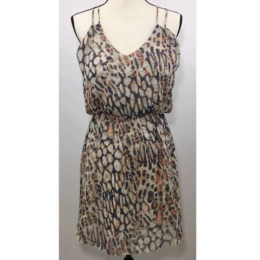 Animal Print Midi Dress